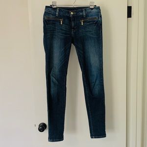 Michael Kors Dark Wash Skinny Jeans